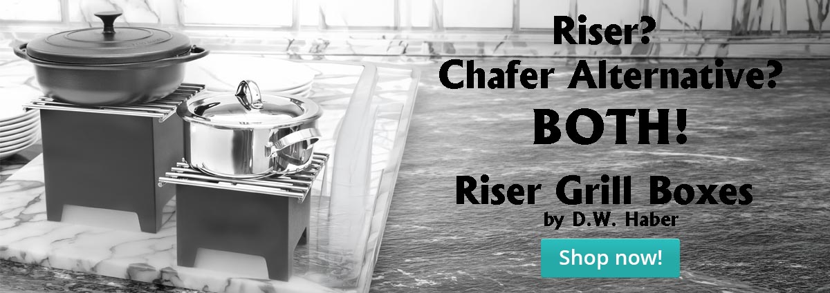 DW Haber Grill Risers